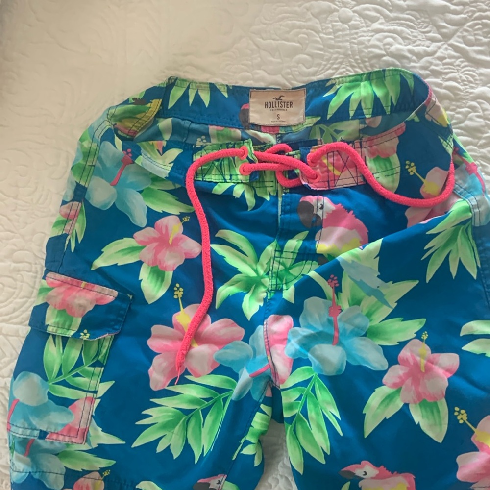 Hollister men’s bathing suit/ board shorts. Unlined